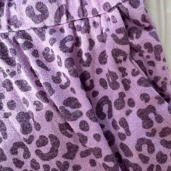 Gap Girls Purple and pink leopard print jumpsuit - Picture 10 of 12